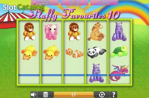 Скрин3. Fluffy Favourites 10 слот