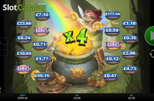 Скрин3. Irish LuckyTap слот