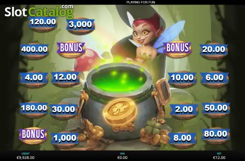 Скрин2. Irish Click-A-Win слот