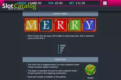 Скрин2. Very Merry Christmas слот