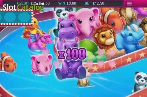 Скрин4. Fluffy Favourites Fairground слот