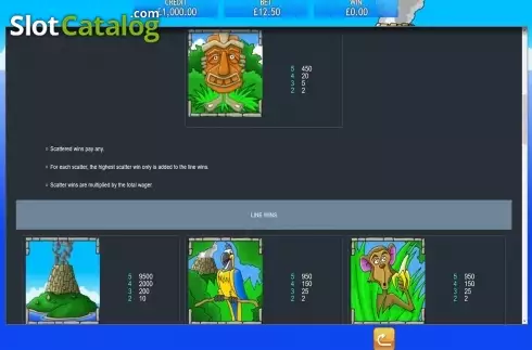 Скрин8. Lost Island (Eyecon) слот