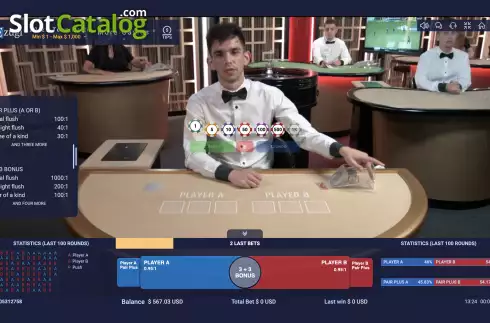Скрин2. Bet On Teen Patti (Ezugi) слот