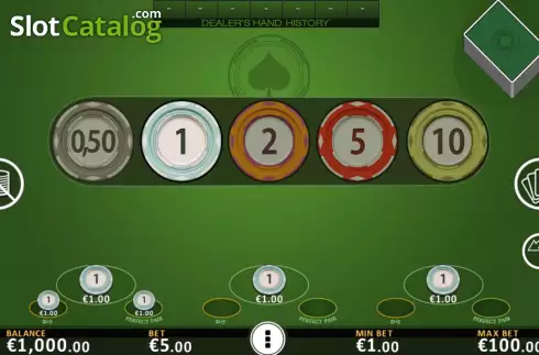 Скрин3. Blackjack Vegas Strip Pro слот