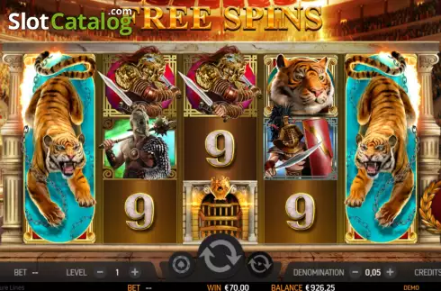 Скрин6. Roman Adventure 50 Lines слот