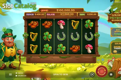 Скрин2. Golden Patrick Rainbow слот