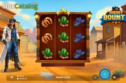 Скрин2. Sheriff Bounty слот