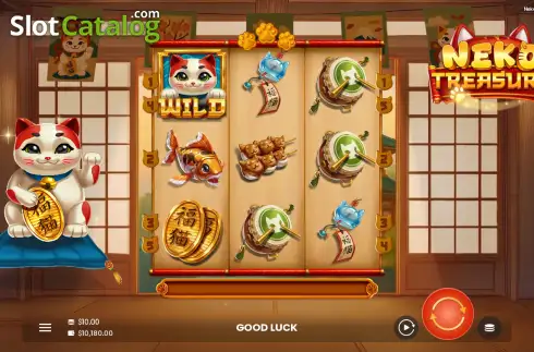 Скрин2. Neko Treasure (FBM Digital Systems) слот