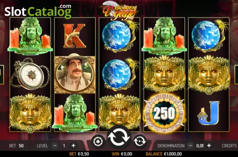 Скрин2. Golden Voyage слот