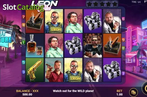 Скрин2. Leon Cartel слот