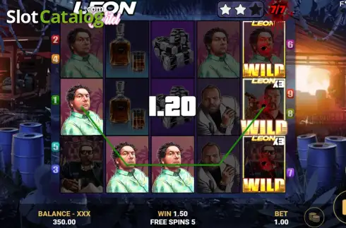 Скрин3. Leon Cartel слот