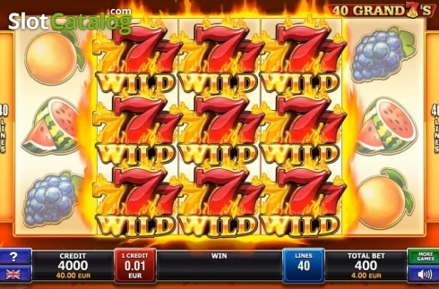 Скрин2. 40 Grand Sevens слот