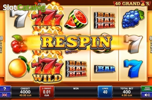 Скрин3. 40 Grand Sevens слот