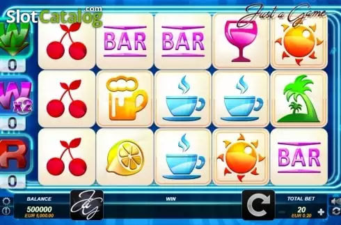 Скрин3. Just a Game слот