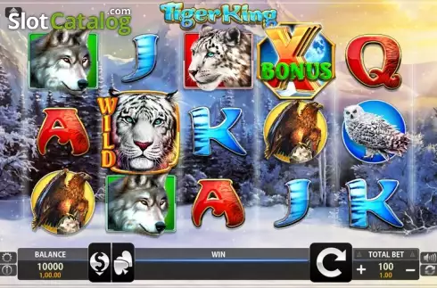 Скрин2. Tiger King слот