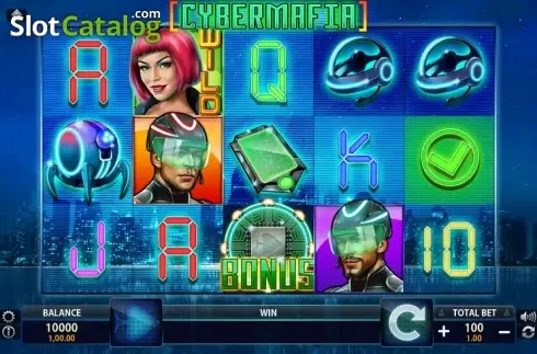 Скрин2. Cybermafia слот