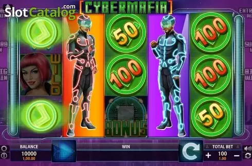 Скрин3. Cybermafia слот