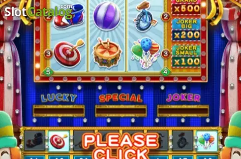 Скрин2. Circus Dozer слот