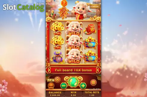 Скрин2. Fortune Sheep (Fa Chai Gaming) слот