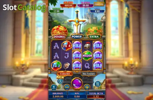 Скрин2. Sword of King слот