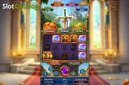 Скрин3. Sword of King слот