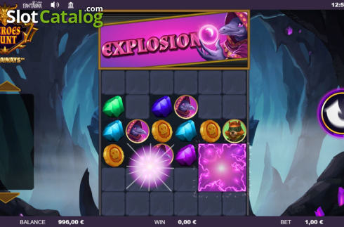 Скрин4. Heroes Hunt Megaways слот