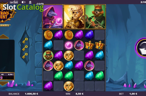 Скрин3. Heroes Hunt Megaways слот