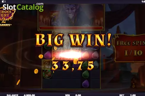 Скрин9. Heroes Hunt 2 Megaways слот