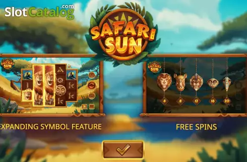 Скрин2. Safari Sun слот