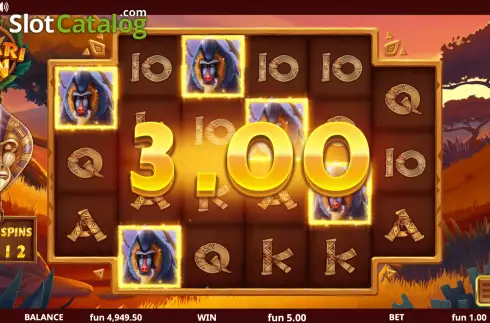 Скрин7. Safari Sun слот