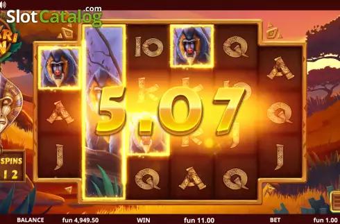 Скрин8. Safari Sun слот