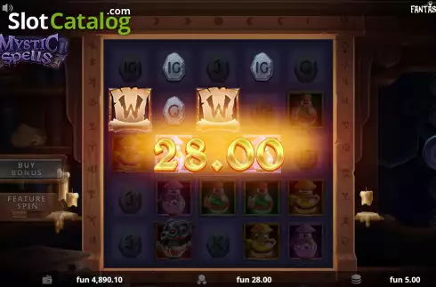 Скрин4. Mystic Spells слот