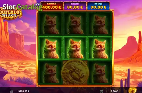 Скрин3. Wild West Buffalo Blast слот