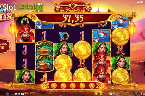 Скрин3. 1001 Nights of Riches слот