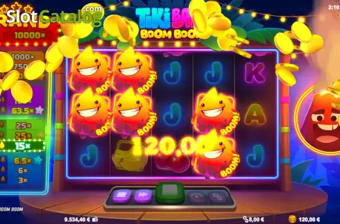 Скрин3. Tiki Baka Boom Boom слот