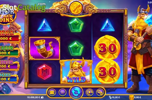 Скрин2. Thor Power Coins слот