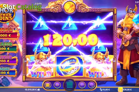 Скрин3. Thor Power Coins слот