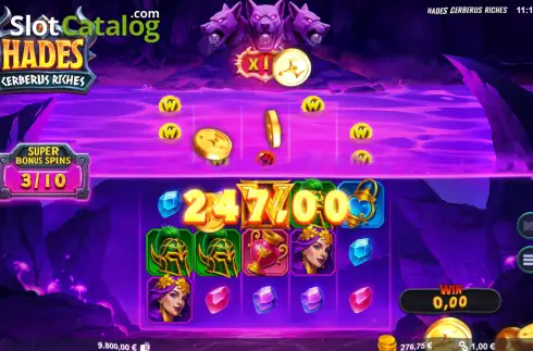 Скрин3. Hades Cerberus Riches слот