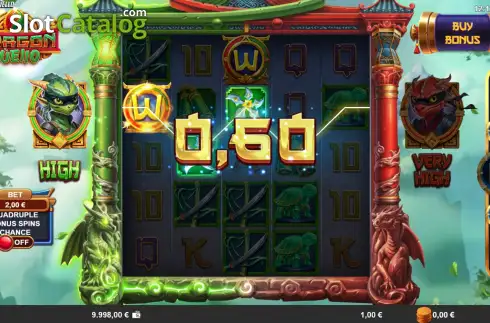 Скрин3. Dragon Duello слот