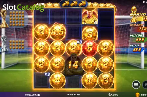 Скрин3. Treble Riches слот