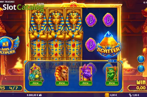 Скрин3. Lost Mummy Treasures слот