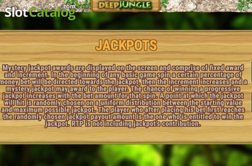 Скрин6. Deep Jungle слот