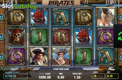 Скрин2. Pirates (Fazi) слот