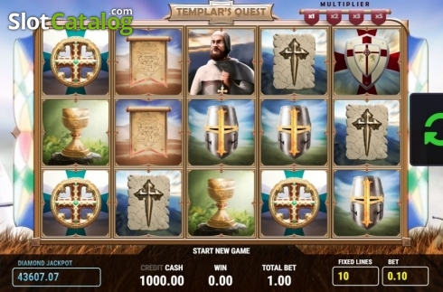 Скрин2. Templars Quest слот