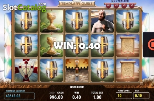 Скрин3. Templars Quest слот