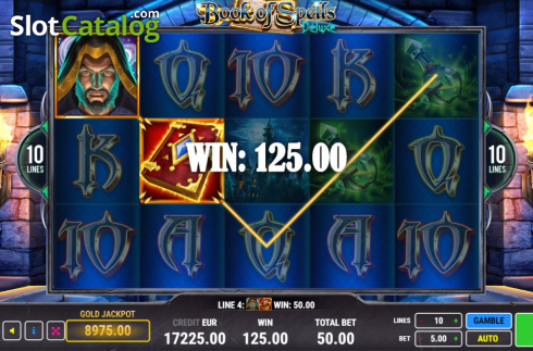 Скрин5. Book Of Spells Deluxe слот