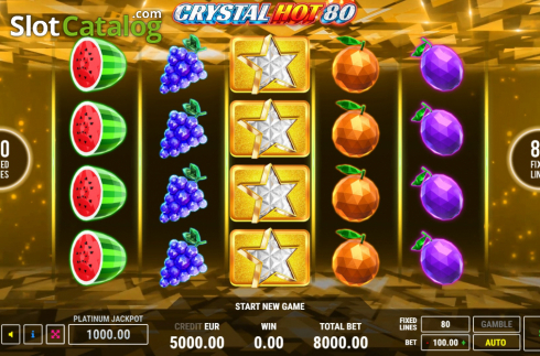 Скрин2. Crystal Hot 80 слот