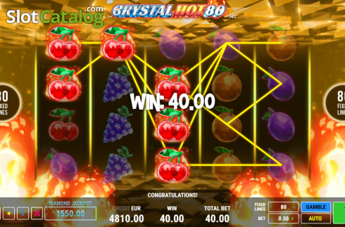 Скрин4. Crystal Hot 80 слот