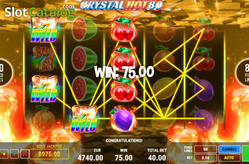 Скрин6. Crystal Hot 80 слот