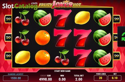 Скрин2. Fruity Joker Hot слот